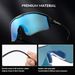 ROCKBROS Wind - Resistant Sports Glasses, Polarized Cycling Glasses, Sunglasses for Outdoor Activities_desvips.com