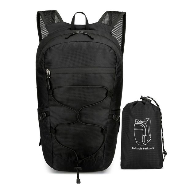 Foldable Packable Summit Outdoor Lightweight Portable Skin Bag, Travel Backpack, Sports Hiking Climbing Bag_desvips.com