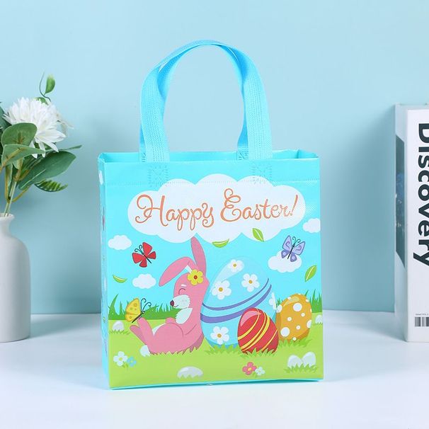 New Children's Gift Holiday Non-woven Tote Bag, Portable Handbag Office Workers, Suitable For Outings, Easter_desvips.com