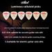 Electric Anti-Slip Folk Professional Grade ABS Alice Celluloid Matte Acoustic Guitar Picks_desvips.com
