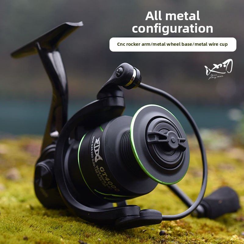 Cross-Border Full Metal Long Casting Gapless Fishing Line Spinning Sea Rod Reel Manufacturer Wholesale_desvips.com