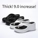 Women's EVA Platform Flip Flops - Thick Sole & Heel (Non-Slip Indoor/Outdoor Wear Beach Sandals Comfortable Toe Post Design)_desvips.com