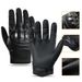 Cycling Gloves Tactical Gloves Outdoor Training Riding Motorcycle Non Slip Wear Resistant Touch Screen PU Men's Long Finger Hard Shell Protection_desvips.com