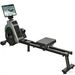 IScooter QK-530 Magnetic Rower – 3kg Flywheel, 16-Level Resistance, Dual Rails, App – Home Aerobic Fitness Machine_desvips.com