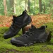 Outdoor Climbing Thick Bottom Breathable Mesh Upper Head Protection Men's Hiking Fishing Shoes Water Proof_desvips.com