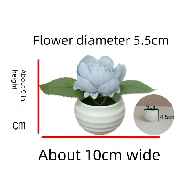 Small Gifts For Students, Peony Flower Ornaments, Teacher's Mother's Day, Wedding Favors, Potted Plants_desvips.com