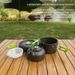 Outdoor Cookware Aluminum Alloy Camping Tableware Set Water Kettle Frying Pan Cooking Pot Equipment_desvips.com