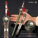 Naraka: Bladepoint Merchandise Large Pot With Sun And Moon Reflecting Light Long Sword Weapon Model Alloy Toy_desvips.com