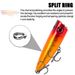 1pcs Floating Type 6.5cm 9g Yamamoto Hook Lure 3D Bionic Lure Floating Rock Bouncer Saltwater And Freshwater Fishing Lures_desvips.com