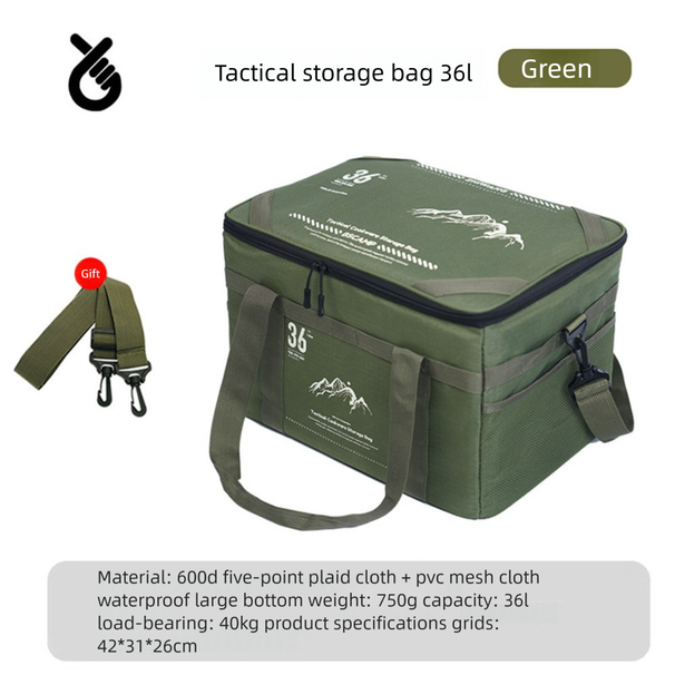 New Multifunctional Camping Tactical Storage With Table Board, Portable Handheld Equipment Outdoor Organizer Bag_desvips.com