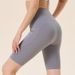 Sports Clothing New Sports Fitness Yoga Shorts Quick Drying Nude Peach Hip Lifting High Waist Comfortable Pocket Shorts For Women_desvips.com