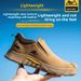 Summer New For Men, Electrician Shoes, Anti-Smash, Anti-Puncture, Comfortable, Breathable, Steel Toe, Non-Slip,_desvips.com