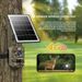Hunting Remote 4G Solar Surveillance Forest Protection HD Infrared Night Vision Detection Camera_desvips.com