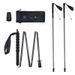 Ultra-light Ultra-short Carbon Fiber Trekking Pole And Cross-country Pole, Foldable, Lightweight, Portable For Outdoor_desvips.com