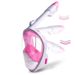 Adult foldable swimming mask full face anti-fog with breathing tube snorkeling supplies diving goggles_desvips.com