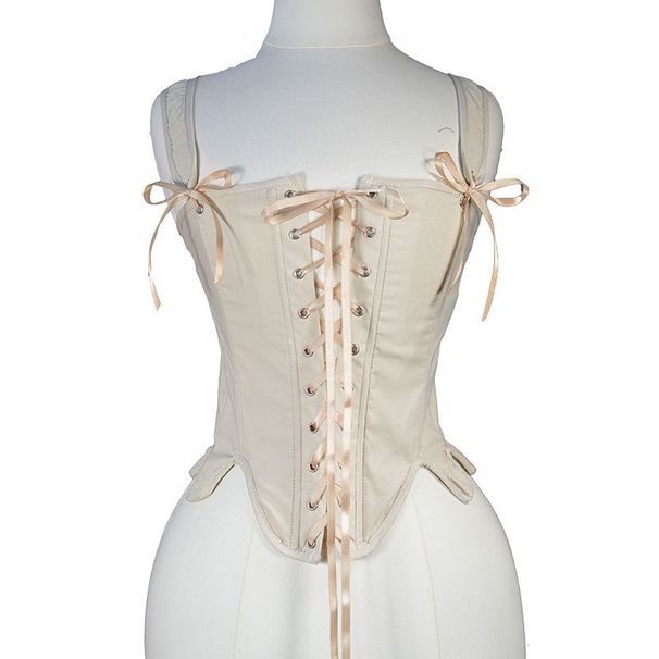 Women Lolita Shaper Ladies Slimming Bandage Corsets Underbust Vintage Corset Bustier Elegant Streetwear Clothes_desvips.com