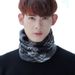 Men's & Women's Fleece-Lined Neck Warmer - Oversized Tube Scarf With Face Cover For Winter Wind Protection_desvips.com