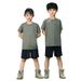Children's Quick Drying Short Sleeved Camouflage T Shirt Summer Mesh Breathable Training Suit Military Training Uniform Camouflage Uniform_desvips.com