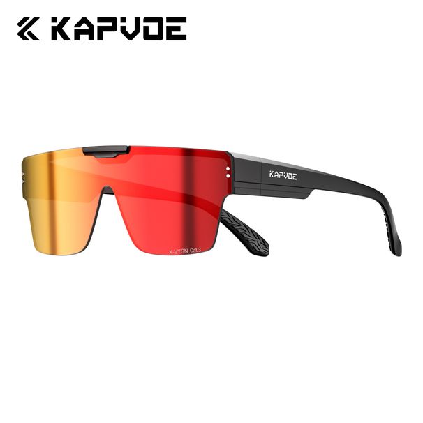 KAPVOE New Fitover Sunglasses Hiking Eyewear Cycling Glasses For Men Women Photochromic Outdoor UV400 Oversized Driving_desvips.com