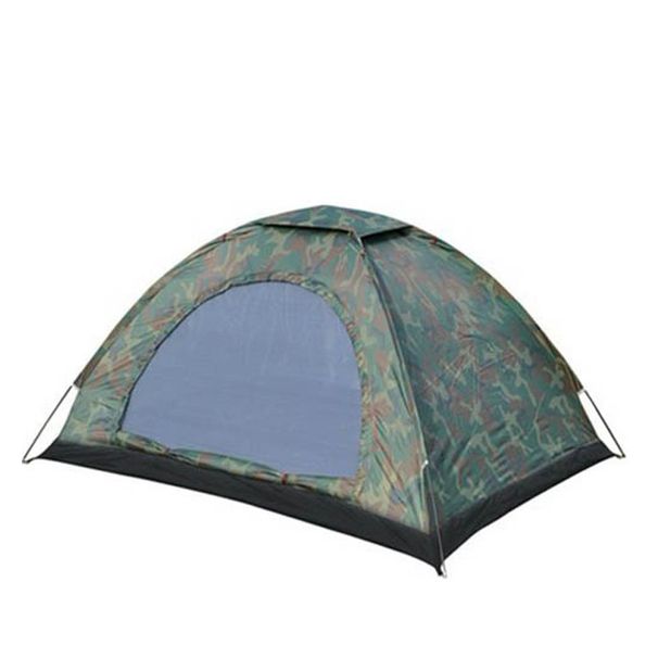 Outdoor double single-deck army wind camp tent Field camo tent camping tent_desvips.com