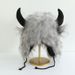 Halloween Funny Bullhead Plush Women's Winter Warm Hat_desvips.com