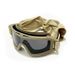Ski Goggles Live CS Shooting Protective Glasses Outdoor Windproof Sand And Impact Resistance Head-wearing Goggles_desvips.com