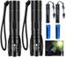 2 Stück Extrem Hell Leistungsstark 5-Modi Zoombare Aufladbar Handgerät Taschenlampe Licht Zuhause, Im Freien, Camping Taktische Fackel Lampen_desvips.com