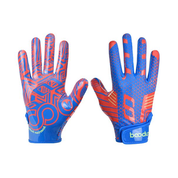 Cross-border Rugby Flag Football Anti-slip Breathable Silicone Compression Outdoor Sports Baseball Gloves Manufacturer_desvips.com