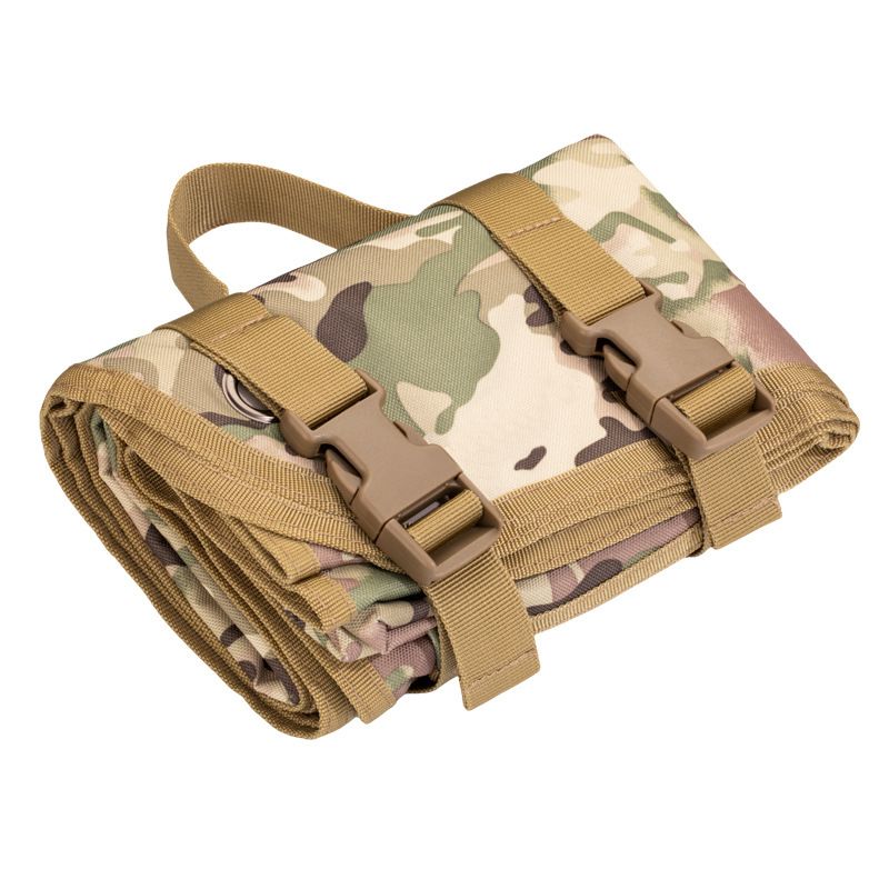 Thickened Outdoor Tactical Field Camping Equipment Shooting Oxford Cloth Moisture-Proof Folding Training Mat_desvips.com