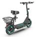 BOGIST M5 Pro 12 Inch Electric Scooter with Seat and Cargo Carrier - 500W Motor 13Ah 48V Battery_desvips.com