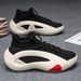 2025 European-USA Fashion Sneakers Men's Low Top Lace-Up Artificial Leather +Mesh Splicing Breathable Wear-Resistant Lightweight Running Shoes 39-44_desvips.com