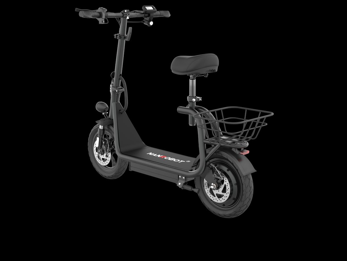 NANROBOT M5 "48V 7.8Ah 500W" Electric Bicycle For Adults BLACK_desvips.com