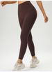 Hohe Taille Leggings Damen Mit Seamless Booty Lift – Blicksichere Yoga Leggings Gym Hosen, Elastisch 4-Wege-StretchSport Leggings Für Yoga,Fitness_desvips.com