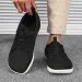Hot Selling Fashion Men's Sneakers Wide Toe Breathable Barefoot Sports Large Summer New Trendy Black Mesh Casual Walking_desvips.com