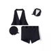 Women's Clothing Halter neck suit vest vest spring new top design niche temperament sleeveless waistcoat_desvips.com