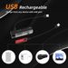 2 Pack Bike Lights Front And Back, USB-C Rechargeable Bicycle Lights Front And Rear, Headlight And Tail Light Set, IPX4 Waterproof High Lumens LED_desvips.com