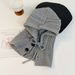 Winter Knitted For Women Korean Style Trendy Brand Multi-color High-end Atmosphere Set Braided Balaclava Hat_desvips.com