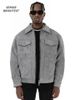 Autumn Jackets Oversize Casual Clothes High Street Pockets Laper Zipper Suede Thick Coat Mens Windbreaker Loose_desvips.com