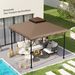 Ersatzdach Für Pavillon 3x3m Wasserabweisend Pavillondach Mit Doppeldach Wasserablauflöchern Khaki_desvips.com