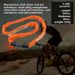 Golden Mace Bicycle Electric Anti-theft Password Mountain Road Bike Chain Lock_desvips.com