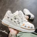 Free Shipping 2026 Spring Men's Platform Sneakers, Fashion Print Chunky Dad Shoes, Thick Sole Comfortable & Versatile_desvips.com
