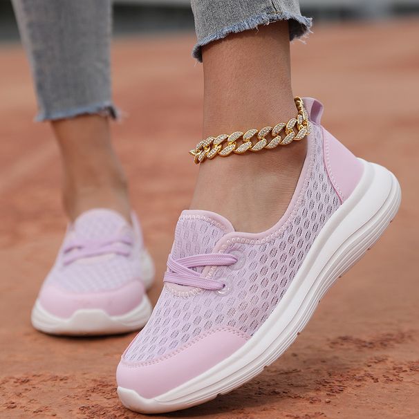 Sneakers For Lazy People, All Season Casual Women's 2024 New Mom Shoes, Low Top Flat Walking Shoes_desvips.com