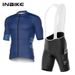 INBIKE Jersey Set Bicycle Short-Sleeved Shorts Suits For Men Quick-Drying Road Biking MTB Cycling Clothing With Pockets_desvips.com