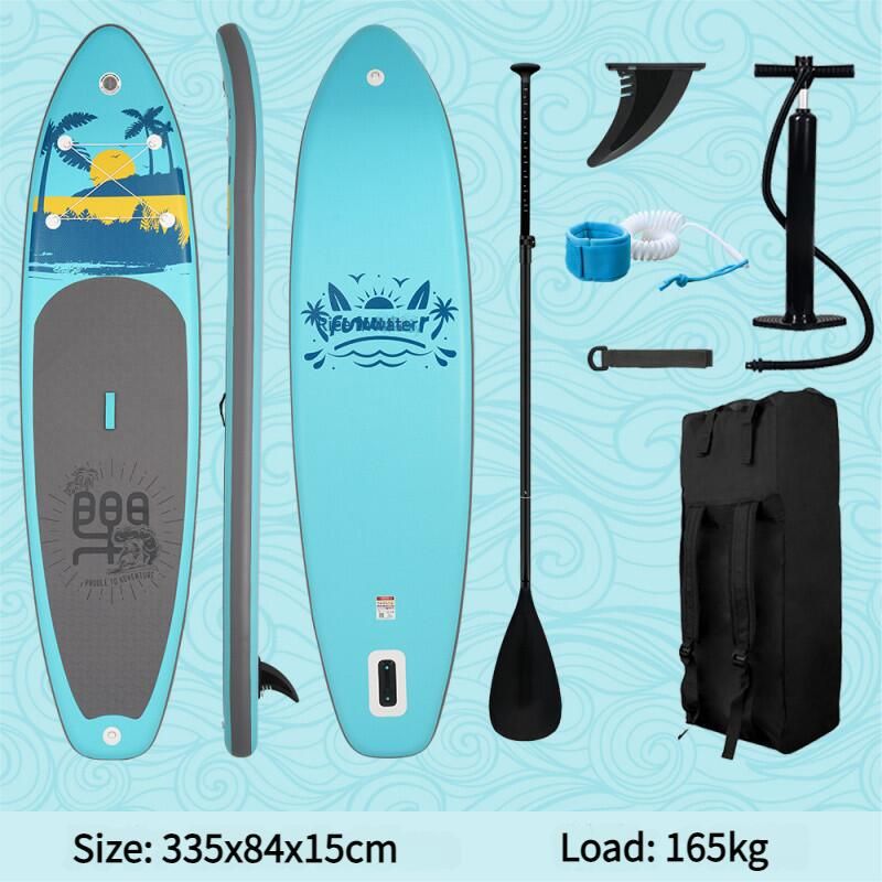 Q9D Inflatable SUP Surfboard - Thickened Paddle Board For Adult Outdoor Surfing_desvips.com