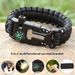 Seven Core Umbrella Rope Woven Five Fold Compass Survival , Outdoor Mountaineering And Camping Emergency Rescue_desvips.com