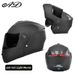 Men's Women's Full Face Motorcycle Helmet Electric Bike Flip Up Safety Helmet With Double Mirrors And Taillights_desvips.com
