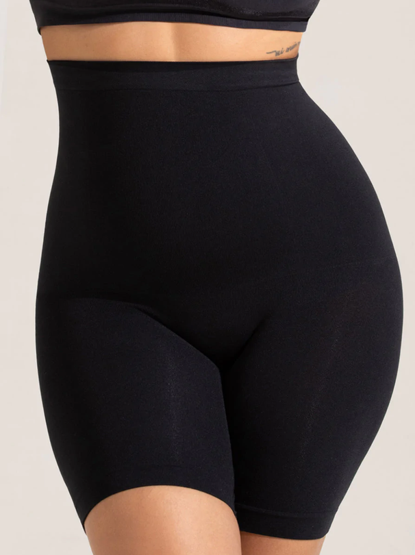 Women High Shaper Shorts Belly Body Slimming Control Shapewear Silicone Non-Slip Lingerie Waist Trainer 009_desvips.com