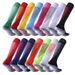 Children's Over-the-Knee Soccer Socks Men's Thickened Terry Cloth Long Socks Non-Slip Sports Crew for Adults_desvips.com