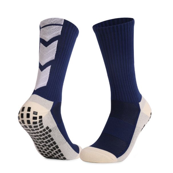 Football Socks, Mid Calf Style, Sweat Wicking, Odor Resistant, With Added Adhesive And Non Slip Dots._desvips.com
