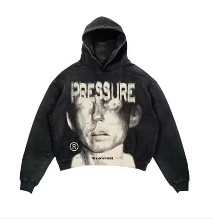 New 2025 Concert PRESSURE Printed Sweatshirt Hoodie Loose Versatile Top Hot Sale_desvips.com
